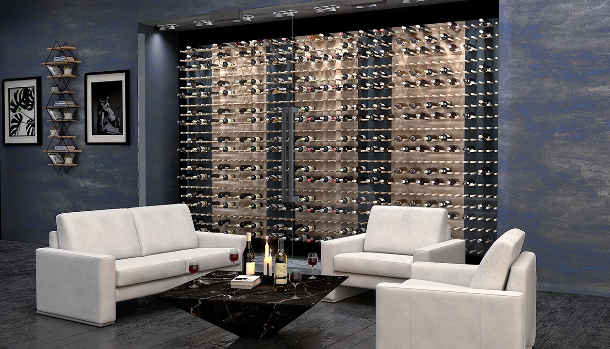 wall wine rack models